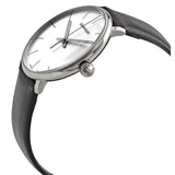 Calvin Klein High Noon Quartz White Dial Black Leather Strap Watch for Men - K8M211C6 Authentic Buy Shop Now