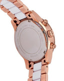 Michael Kors Ritz White Dial Two Tone Steel Strap Watch for Women - MK6324 Authentic Buy Shop Now