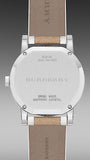 Burberry The City Silver Dial Brown Leather Strap Watch for Women - BU9136 Authentic Buy Shop Now