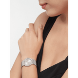 Bvlgari Bvlgari Bvlgari Lady Diamonds Silver Dial Silver Steel Strap Watch for Women - BVLGARI103696 Authentic Buy Shop Now