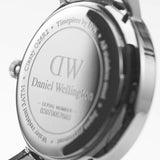 Daniel Wellington Classy Bristol White Dial Brown Leather Strap Watch For Women - DW00100070 Authentic Buy Shop Now