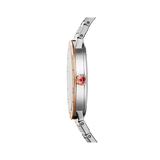 Bvlgari Bvlgari Bvlgari Resort Limited Edition Diamonds Gold Dial Silver Steel Strap Watch for Women - BVLGARI103682 Authentic Buy Shop Now
