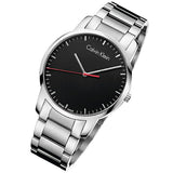Calvin Klein City Black Dial Silver Steel Strap Watch for Men - K2G2G141 Authentic Buy Shop Now