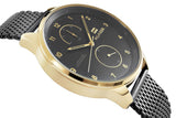 Tommy Hilfiger Chase Quartz Black Dial Black Mesh Bracelet Watch for Men - 1791580 Authentic Buy Shop Now