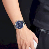Tissot Quickster Chronograph Blue Dial Watch For Men - T095.417.11.047.00 Authentic Buy Shop Now