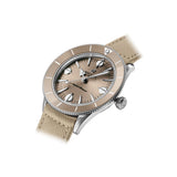 Breitling Superocean Heritage '57 Brown Dial Beige Leather Strap Watch for Women - A10340A41A1X1 Authentic Buy Shop Now