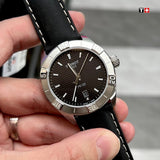 Tissot PR 100 Sport Quartz Chronograph Black Dial Black Leather Strap Watch For Men - T101.617.16.051.00 Authentic Buy Shop Now