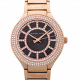 Michael Kors Kerry Black Mother of Pearl Dial Rose Gold Dial Watch for Women - MK3397 Authentic Buy Shop Now