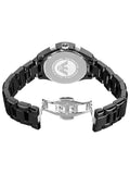 Emporio Armani Valente Chronograph Black Dial Black Ceramic Strap Watch For Men - AR1400 Authentic Buy Shop Now