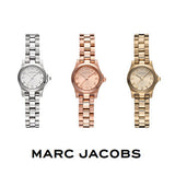 Marc Jacobs Henry Dinky Gold Dial Gold Steel Strap Watch for Women - MBM3199 Authentic Buy Shop Now
