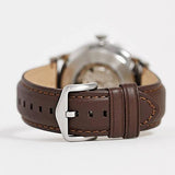 Fossil Townsman Automatic White Dial Brown Leather Strap Watch for Men - ME3064 Authentic Buy Shop Now