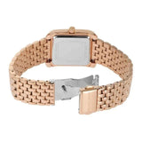 Michael Kors Emery Three-Hand White Dial Rose Gold Steel Strap Watch for Women - MK4743 Authentic Buy Shop Now