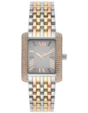 Michael Kors Emery Three-Hand White Dial Two Tone Steel Strap Watch for Women - MK4744 Authentic Buy Shop Now