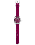 Michael Kors Lexington Quartz Fuchsia Dial Fuchsia Leather Strap Watch For Women - MK4749 Authentic Buy Shop Now
