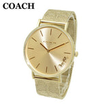 Coach Perry Gold Dial Gold Mesh Bracelet Watch for Women - 14503342 Authentic Buy Shop Now