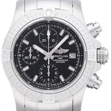 Breitling Avenger Chronograph 43 Black Dial Silver Steel Strap Watch for Men - A13385101B1A1 Authentic Buy Shop Now