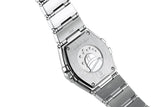 Omega Constellation Quartz Diamonds Silver Dial Silver Steel Strap Watch for Women - 123.15.27.60.55.004 Authentic Buy Shop Now
