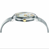 Versace V-Circle Quartz Silver Dial Silver Mesh Strap Watch for Women - VBP050017 Authentic Buy Shop Now