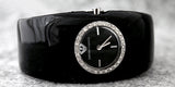 Emporio Armani Casual Analog Black Dial Black Leather Strap Watch For Women - AR0739 Authentic Buy Shop Now