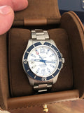 Breitling Superocean 42mm White Dial Silver Steel Strap Watch for Men - A17366D81A1A1 Authentic Buy Shop Now