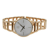 Calvin Klein Stately Silver Dial Gold Steel Strap Watch for Women - K3G23526 Authentic Buy Shop Now