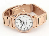 Coach Madison White Dial Rose Gold Steel Strap Watch for Women - 14502395 Authentic Buy Shop Now