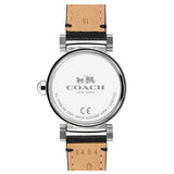 Coach Madison White Dial Black Leather Strap Watch for Women - 14502399 Authentic Buy Shop Now