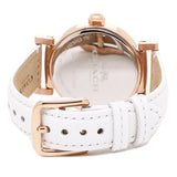 Coach Madison White Dial White Leather Strap Watch for Women - 14502401 Authentic Buy Shop Now