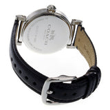 Coach Madison White Dial Black Leather Strap Watch for Women - 14502406 Authentic Buy Shop Now