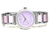 Coach Tristent Purple Dial Two Tone Steel Strap Watch for Women - 14502461 Authentic Buy Shop Now