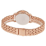 Coach Delancey Mother of Pearl White Dial Rose Gold Steel Strap Watch for Women - 14502479 Authentic Buy Shop Now