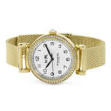 Coach Madison White Dial Gold Mesh Bracelet Watch for Women - 14502652 Authentic Buy Shop Now