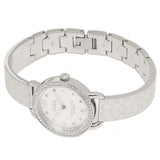Coach Delancey White Dial Silver Steel Strap Watch for Women - 14502353 Authentic Buy Shop Now