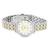 Coach Delancey Slim White Dial Two Tone Steel Strap Watch for Women - 14502784 Authentic Buy Shop Now