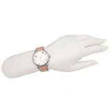 Coach Delancey White Dial Pink Leather Strap Watch for Women - 14502799 Authentic Buy Shop Now