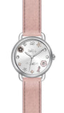 Coach Tatum White Dial Pink Leather Strap Watch For Women - 14502799 Authentic Buy Shop Now