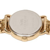 Coach Delancey Black Dial Gold Steel Strap Watch for Women - 14502813 Authentic Buy Shop Now