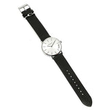 Coach Perry White Dial Black Leather Strap Watch for Women - 14503115 Authentic Buy Shop Now