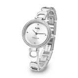 Coach Park Crystals Silver Dial Silver Steel Strap Watch for Women - 14503170 Authentic Buy Shop Now
