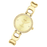 Coach Park Diamonds Gold Dial Gold Steel Strap Watch for Women - 14503171 Authentic Buy Shop Now