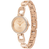 Coach Park Signature Rose Gold Dial Rose Gold Steel Strap Watch for Women - 14503172 Authentic Buy Shop Now