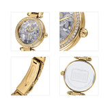 Coach Park Blue Dial Gold Steel Strap Watch for Women - 14503225 Authentic Buy Shop Now