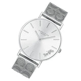 Coach Perry Silver Dial Silver Mesh Bracelet Watch for Women - 14503341 Authentic Buy Shop Now