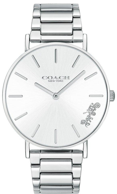 Coach Perry Silver Dial Silver Steel Strap Watch for Women - 14503344 Authentic Buy Shop Now