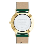 Coach Perry Green Dial Green Leather Strap Watch for Women - 14503383-C Authentic Buy Shop Now