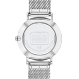 Coach Perry Quartz Silver Dial Silver Mesh Bracelet Watch for Women - 14503384 Authentic Buy Shop Now