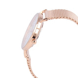 Coach Perry Silver Dial Rose Gold Mesh Bracelet Watch for Women - 14503386 Authentic Buy Shop Now