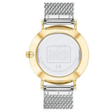 Coach Perry Silver Dial Silver Mesh Bracelet Watch for Women - 14503387 Authentic Buy Shop Now