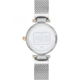 Coach Park Mother of Pearl Dial Silver Mesh Bracelet Watch for Women - 14503510 Authentic Buy Shop Now