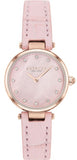 Coach Hayley Mother of Pearl Pink Dial Pink Leather Strap Watch for Women - 14503537 Authentic Buy Shop Now